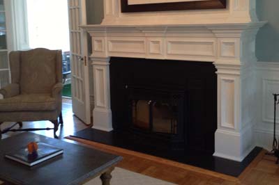 Fireplace remodeling